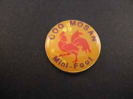 Coq Mosan rugbyclub liége ( Luik)België logo haan